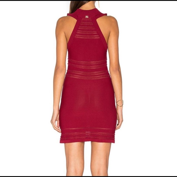 For Love and Lemons Red Knit Tank Dress Irvington - Picture 2 of 11